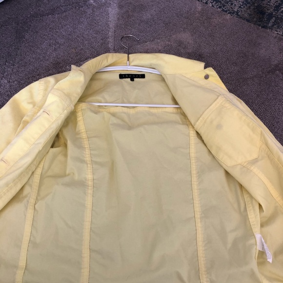 Theory yellow corduroy jacket/blazer sz s - Picture 8 of 8